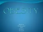 OBESITY - slide 1