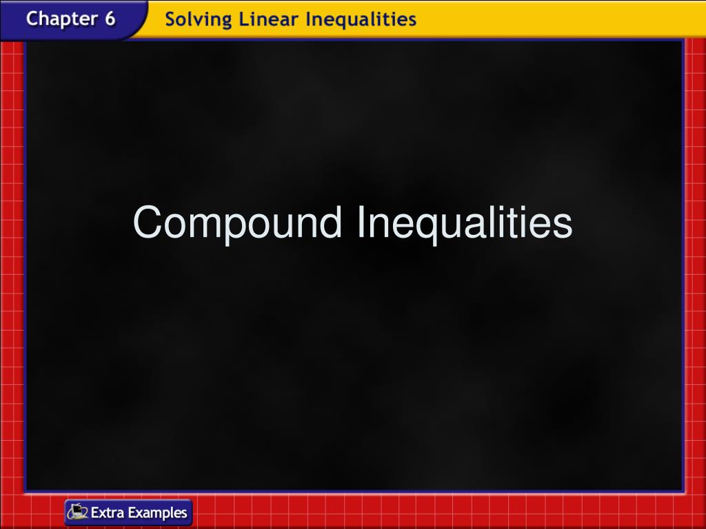 PPT - Compound Inequalities PowerPoint Presentation, free download - ID ...