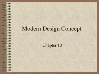 Modern Design Concept