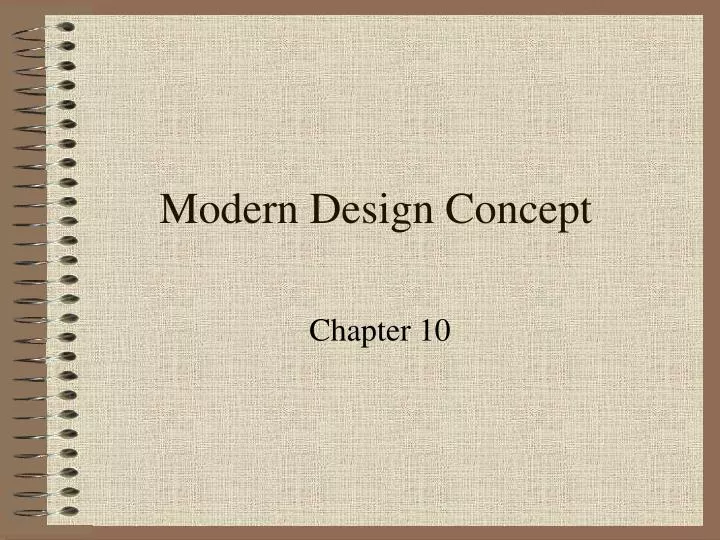 modern design concept