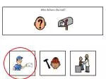 Who delivers the mail? - slide 1