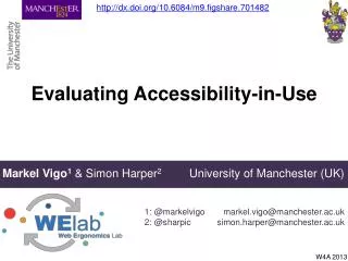 Evaluating Accessibility-in-Use