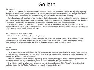 Goliath