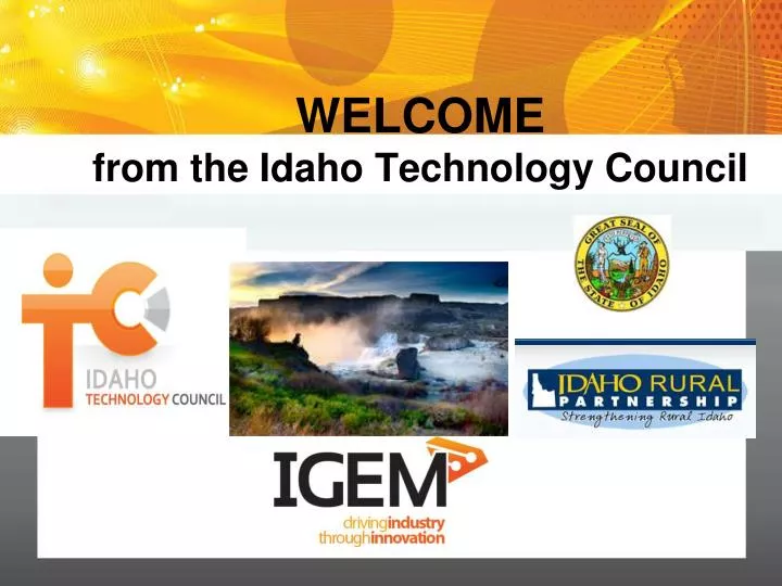 welcome from the idaho technology council