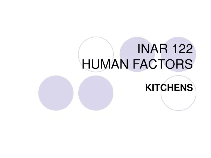 inar 122 human factors