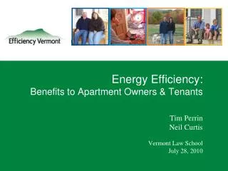 Energy Efficiency: Benefits to Apartment Owners &amp; Tenants