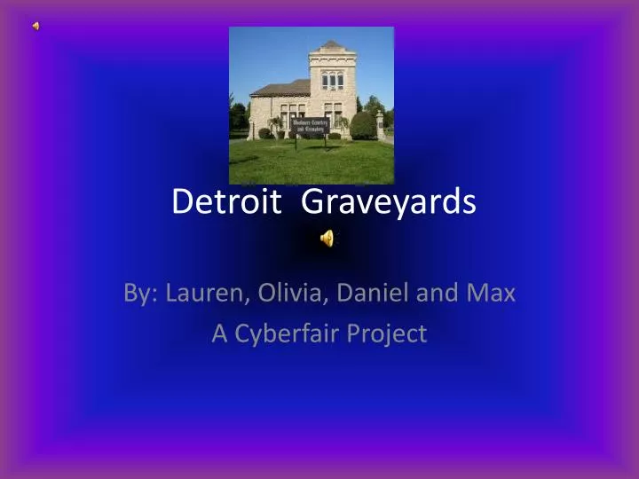 detroit graveyards