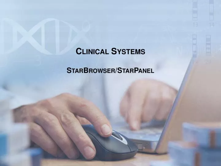 clinical systems