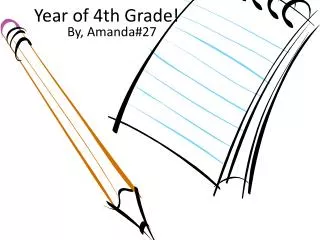 Year of 4th Grade!