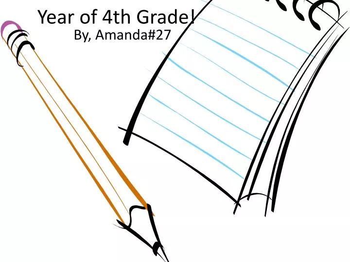 year of 4th grade