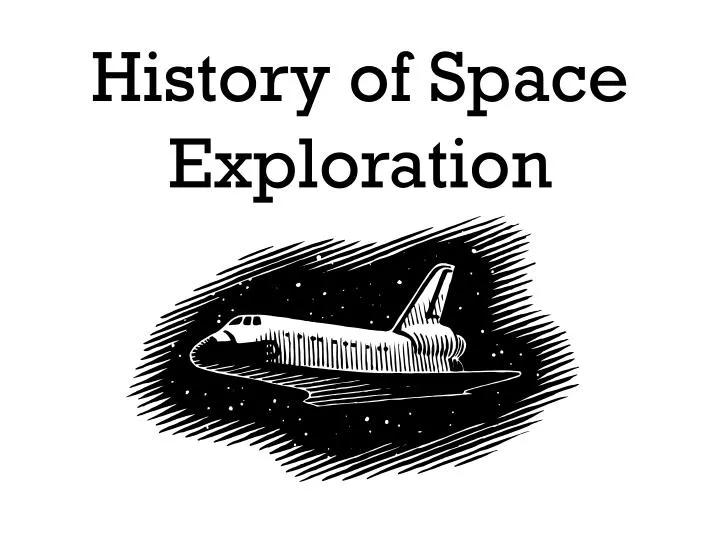 history of space exploration