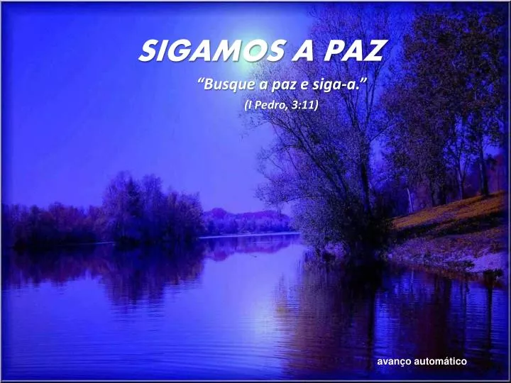 sigamos a paz