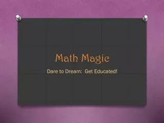 Math Magic