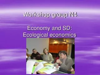 Workshop group N4