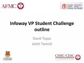 Infoway VP Student Challenge outline