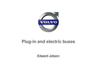 Plug-in and electric buses