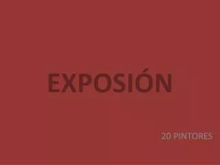 exposi n