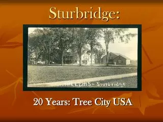 Sturbridge: