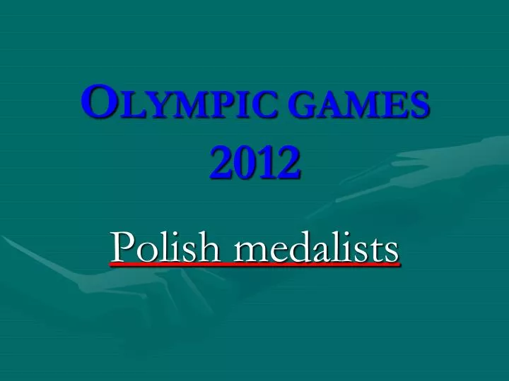 olympic games 2012