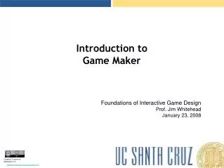 Introduction to Game Maker