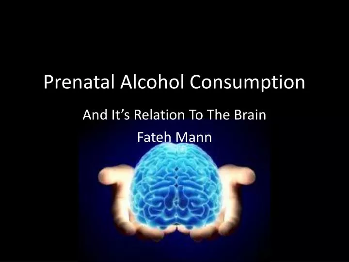 prenatal alcohol consumption