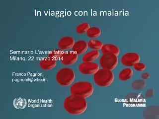 In viaggio con la malaria