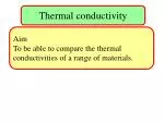 Thermal conductivity - slide 1
