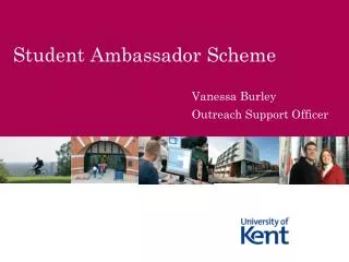Student Ambassador Scheme
