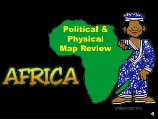 Political &amp; Physical Map Review