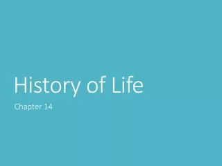 History of Life