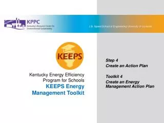 Kentucky Energy Efficiency Program for Schools KEEPS Energy Management Toolkit