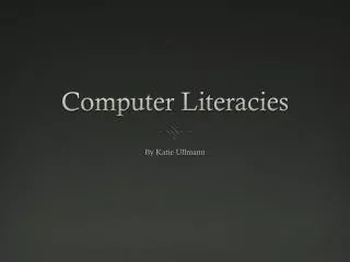 Computer Literacies