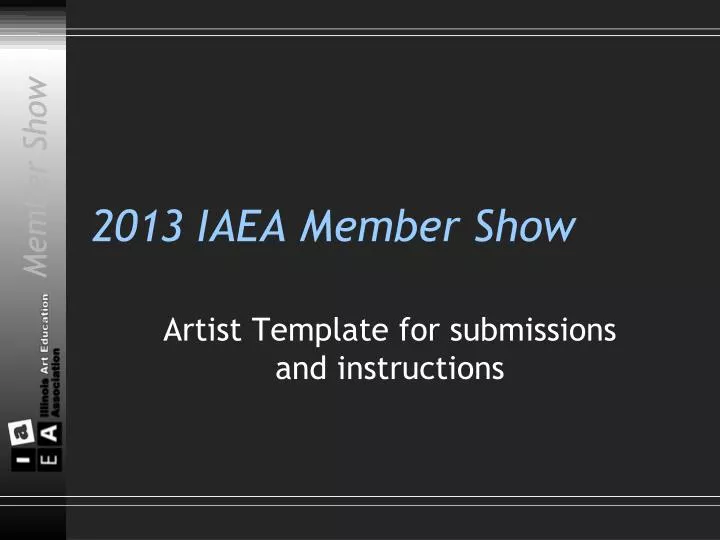 2013 iaea member show