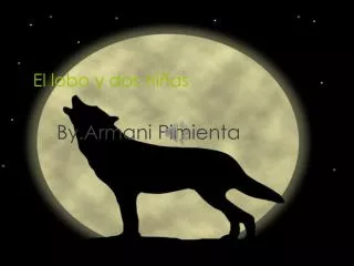 el lobo y dos ni as
