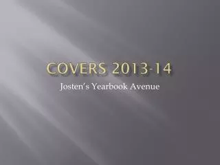 Covers 2013-14