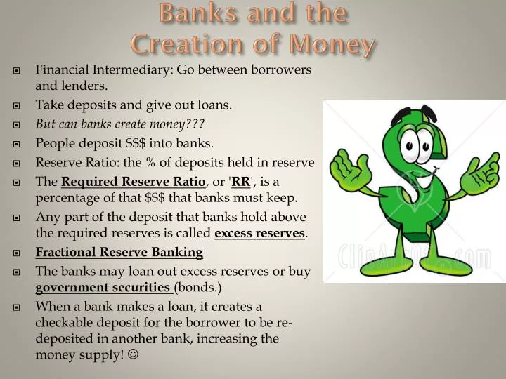 banks and the creation of money