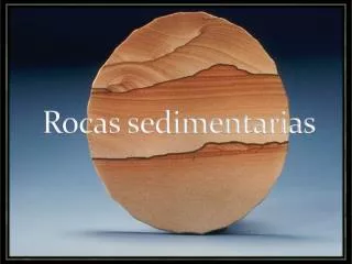 rocas sedimentarias