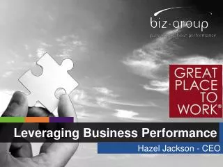 Leveraging Business Performance