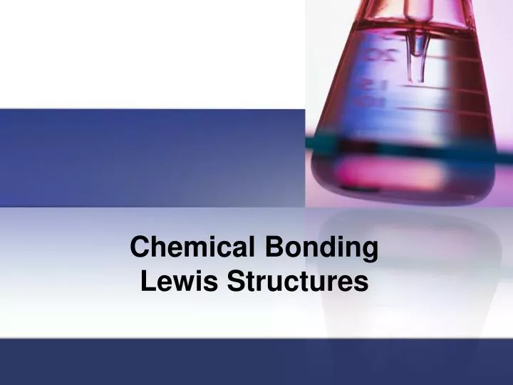chemical bonding lewis structures