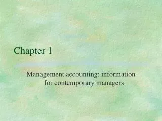 Chapter 1