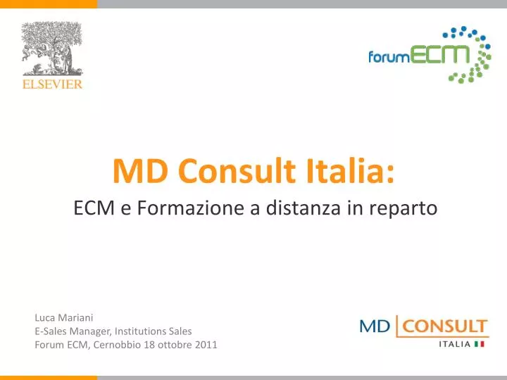 md consult italia