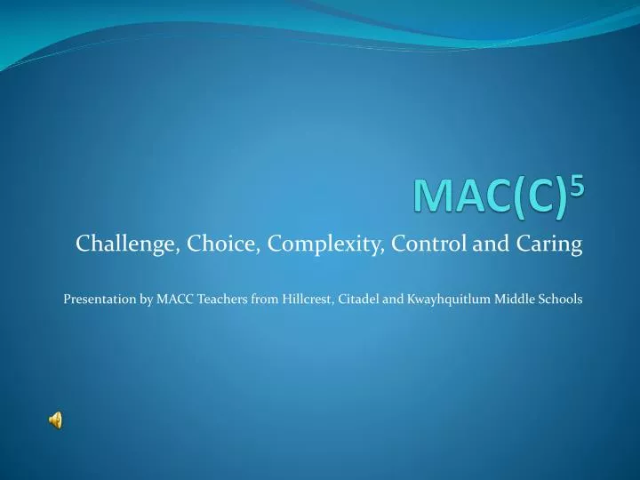 mac c 5
