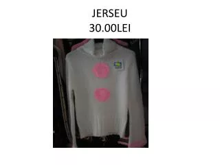 JERSEU 30.00LEI