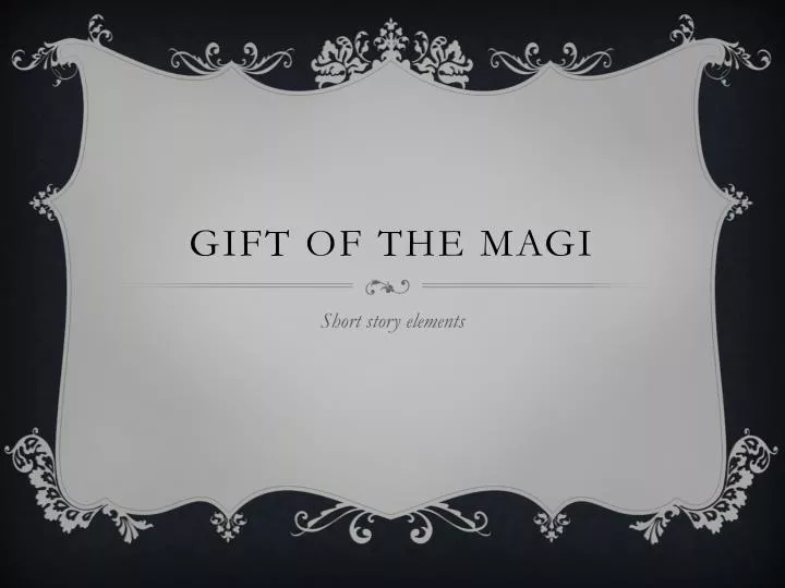 gift of the magi