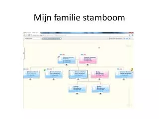 Mijn familie stamboom