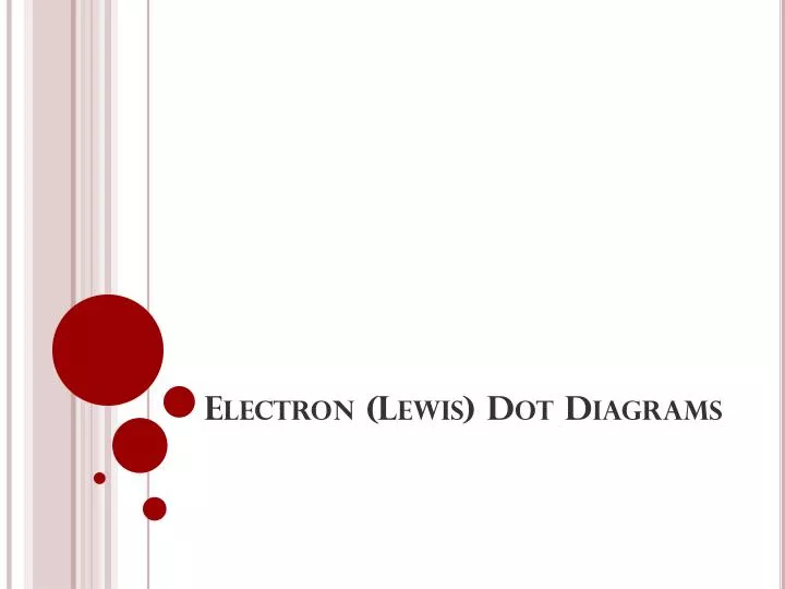 electron lewis dot diagrams
