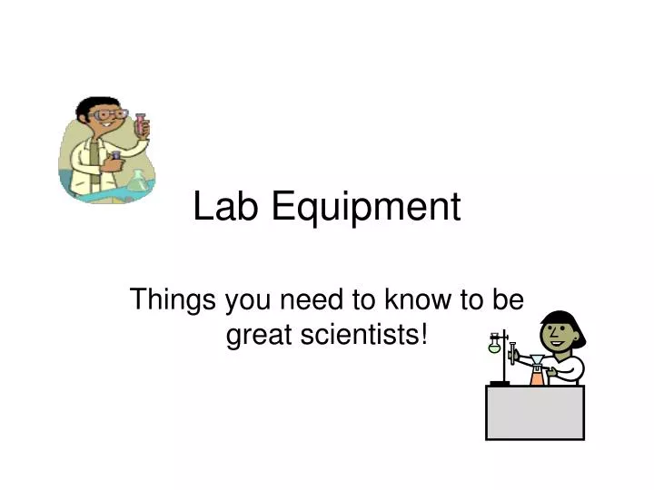 lab equipment