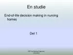 En studie - slide 1
