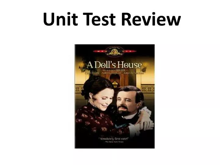 unit test review