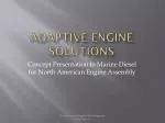 Adaptive Engine Solutions - slide 1